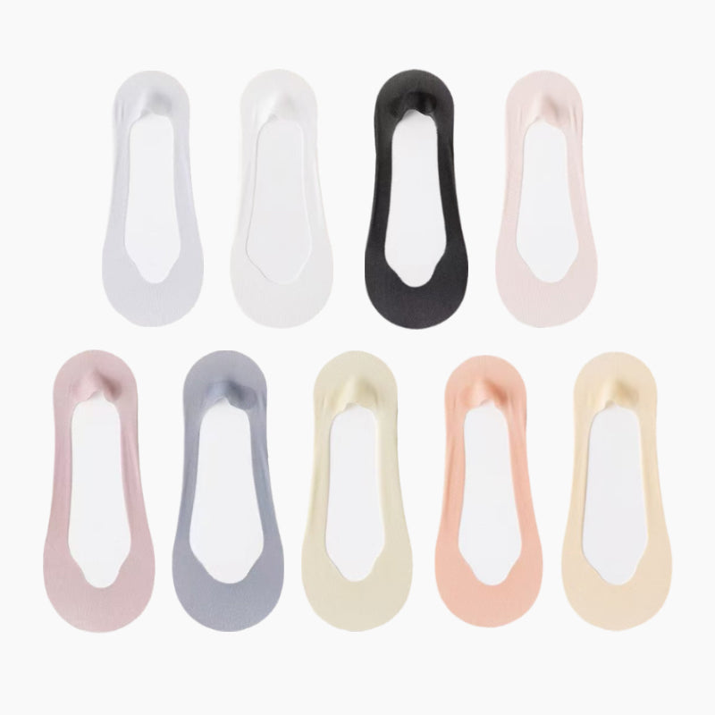 🔥Nyári Akció 🔥 Női Áttetsző Hálós, Alacsony Dekoltációjú, Láthatatlan Hálós Zokni