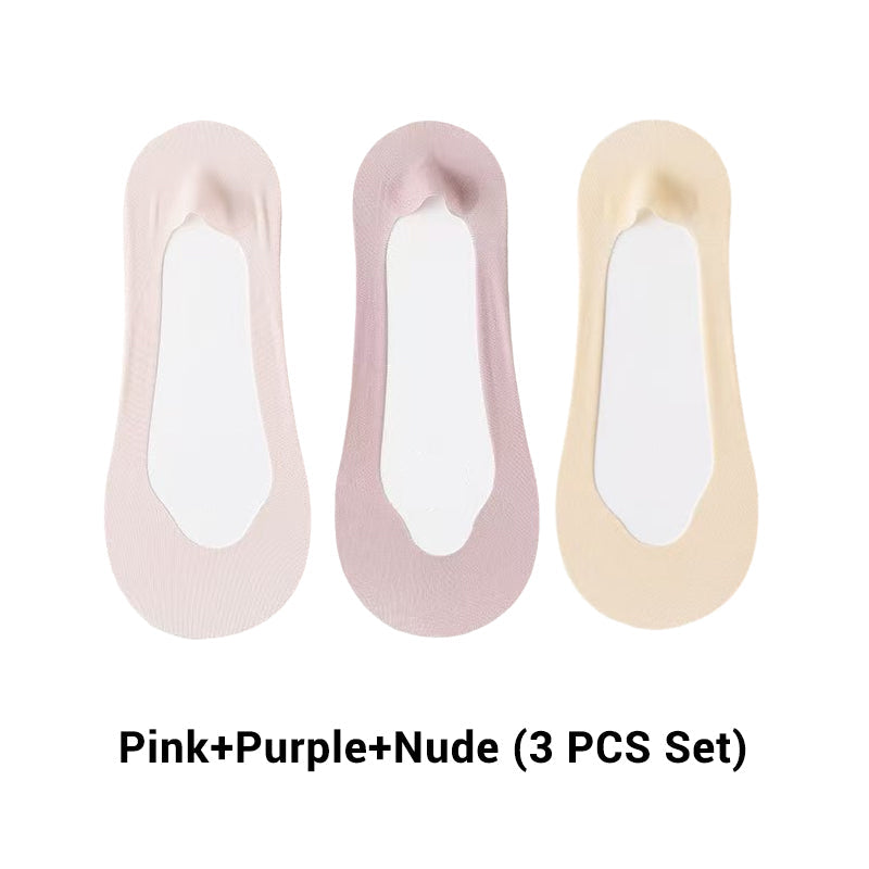 🔥Nyári Akció 🔥 Női Áttetsző Hálós, Alacsony Dekoltációjú, Láthatatlan Hálós Zokni