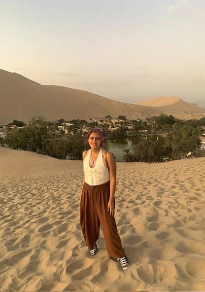 🍁Magas derekú, könnyű pamutnadrág