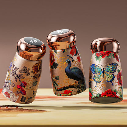 🧉Vintage hordozható intelligens szigetelt bögre