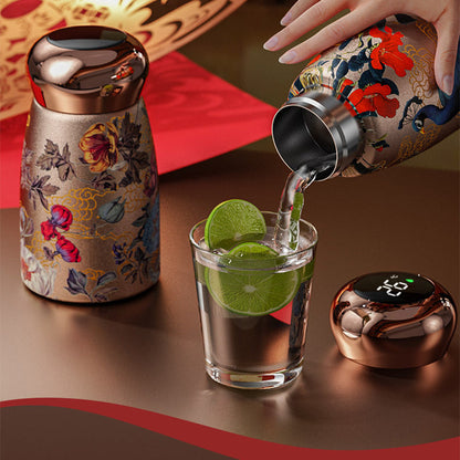 🧉Vintage hordozható intelligens szigetelt bögre