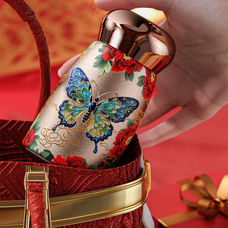 🧉Vintage hordozható intelligens szigetelt bögre