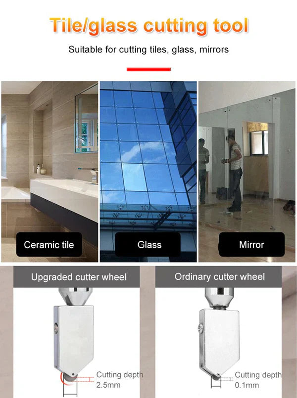 🔥Korlátozott ideig 50% KEDVEZMÉNY🔥Kézi csempe-/üvegvágó