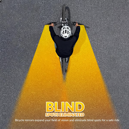 Állítható, 360 fokban forgatható kerékpár visszapillantó tükör