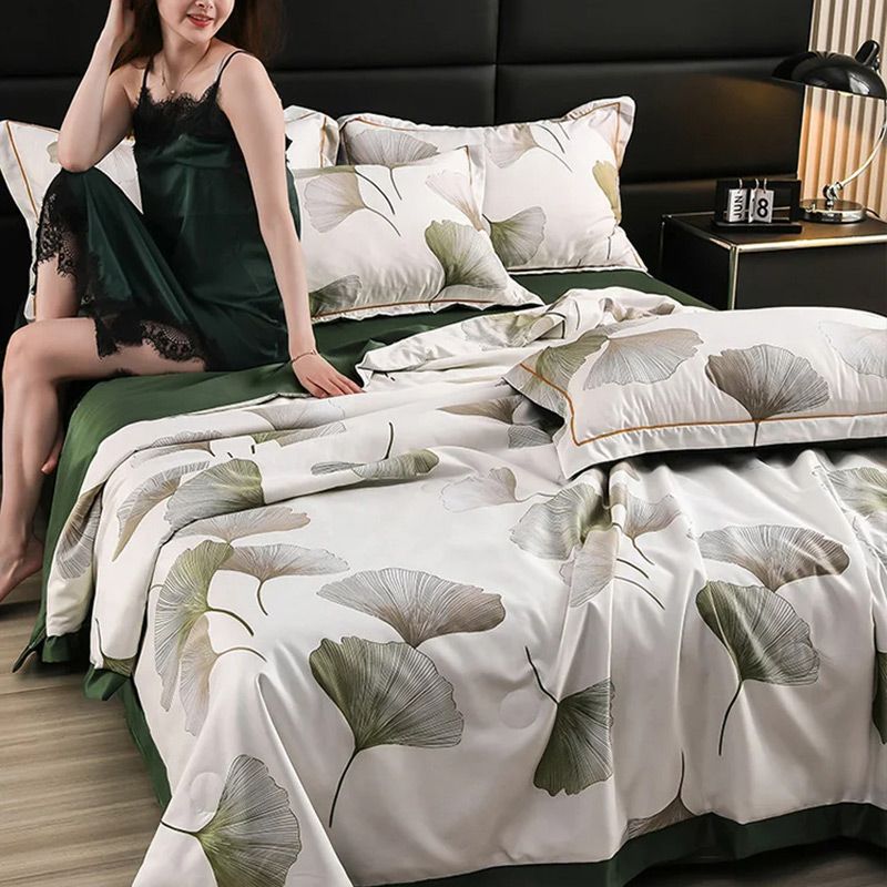 🎈✨Mosható, jeges, légáteresztő nyári paplan 4 darabos szettben