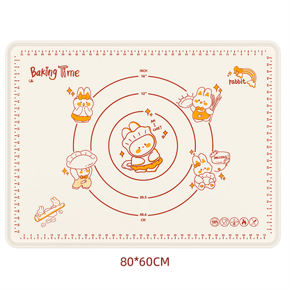 Szilikon tészta tapadásmentes alátét