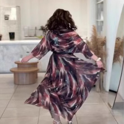 🌸Elegáns női ruhák V-nyakkal