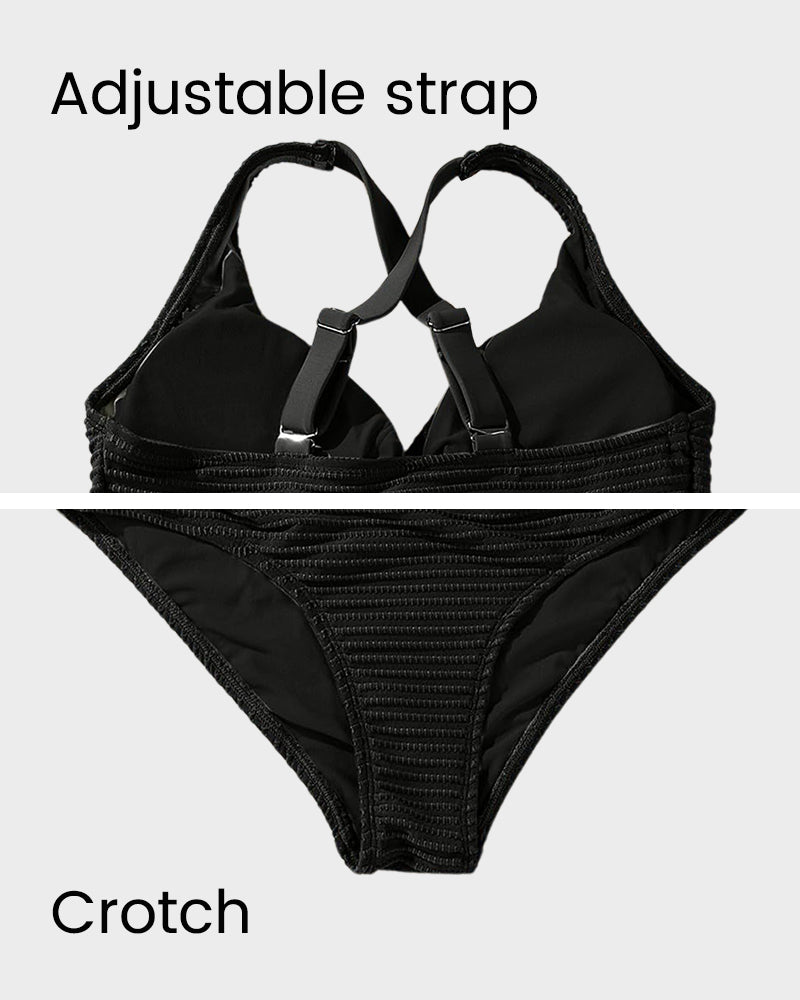 👙Magas derekú bikini szett