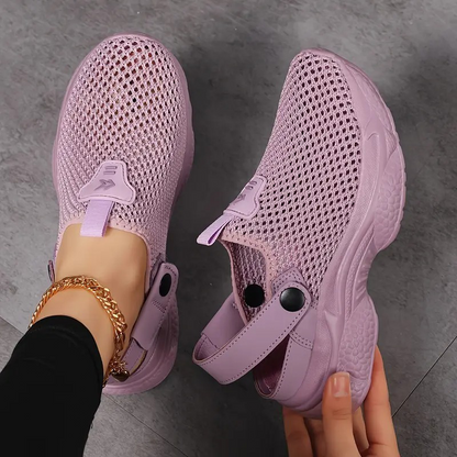 Lélegző hálós női sportcipők