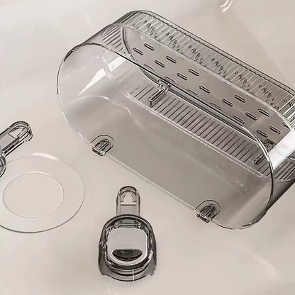 Forradalmi fali rendező tapadókorongokkal – Tökéletes rend a konyhában és a fürdőszobában! 🏠✨