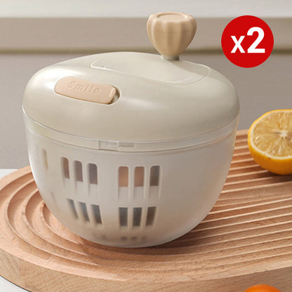 Többfunkciós gyümölcsmosó és szárító