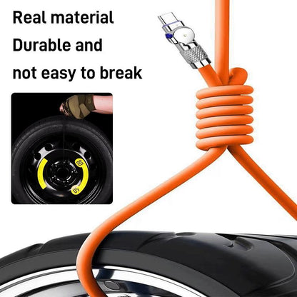 3 az 1-ben forgatható töltőkábel