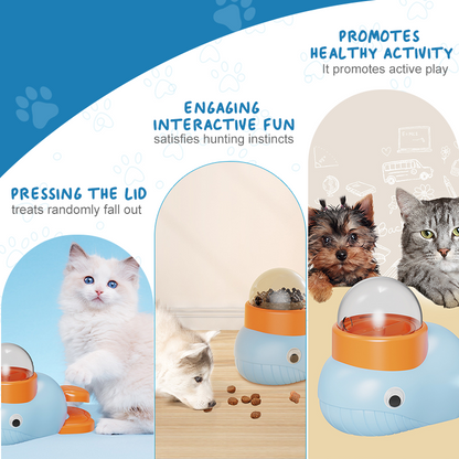 Interaktív kutyajutalom-adagoló