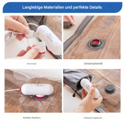 🔥 USB elektromos vákuum kompressziós zsák