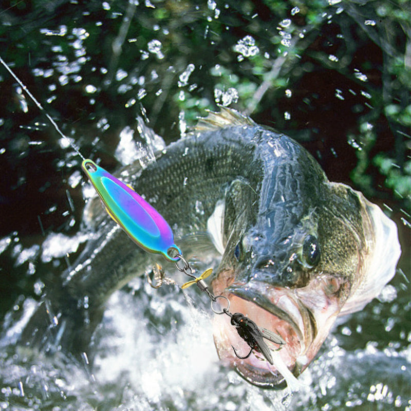 🎣🐟 Fém propelleres horgászcsali a halak fogásához