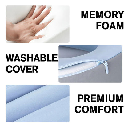 😴U-alakú memóriahabos nyakpárna