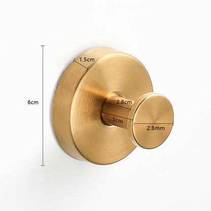 Rozsdamentes acél fali akasztó tapadókoronggal