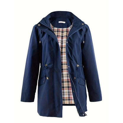 🧥50% kedvezmény🌧️💧 Egyszerű, vízálló és szélálló kabát, szélálló kabát kapucnival🍃