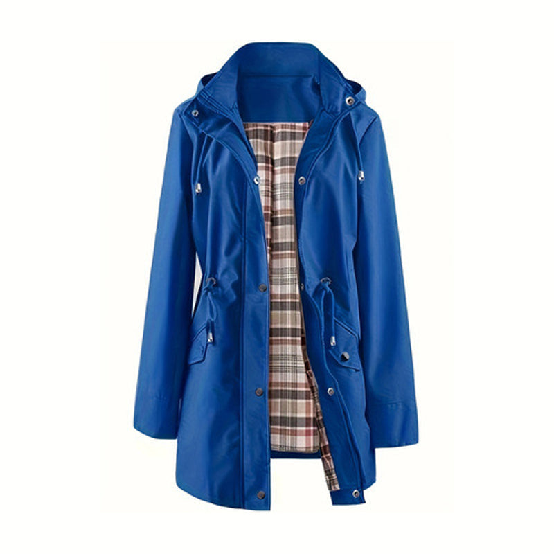 🧥50% kedvezmény🌧️💧 Egyszerű, vízálló és szélálló kabát, szélálló kabát kapucnival🍃