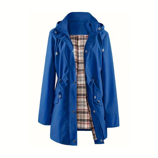 🧥50% kedvezmény🌧️💧 Egyszerű, vízálló és szélálló kabát, szélálló kabát kapucnival🍃