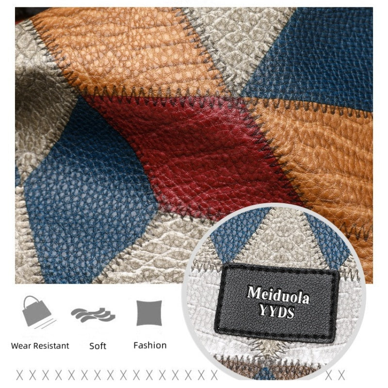 👜Nagy kapacitású geometrikus mintás táska