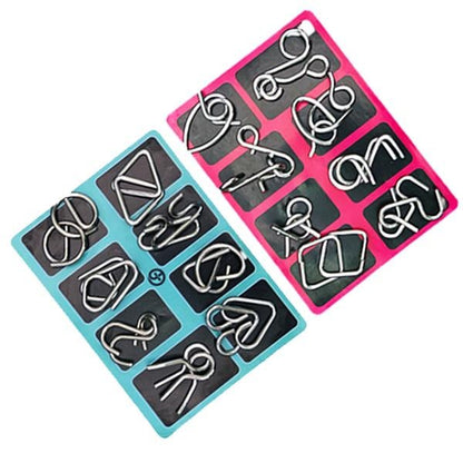 🔥Oktató jellegű intellektuális játékok IQ játékok, fém fejtörők