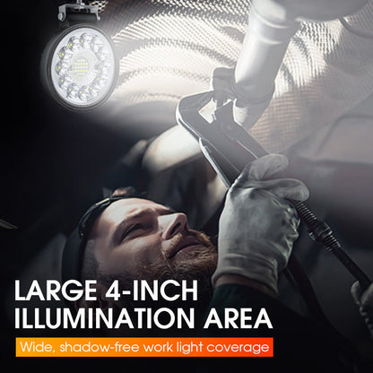 ⚡️4 hüvelykes, 99 W-os LED-es lámpatest terepjáró használatra🏍️