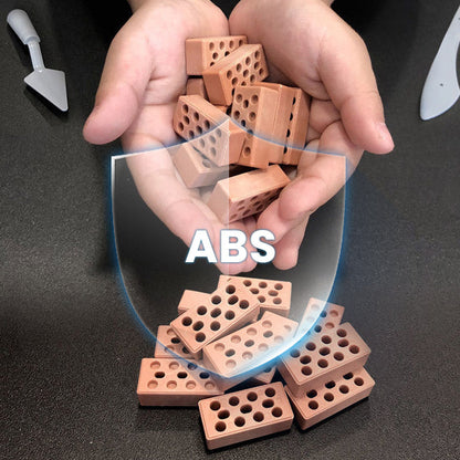 🏠Összeszerelhető mini épület építőkészlet