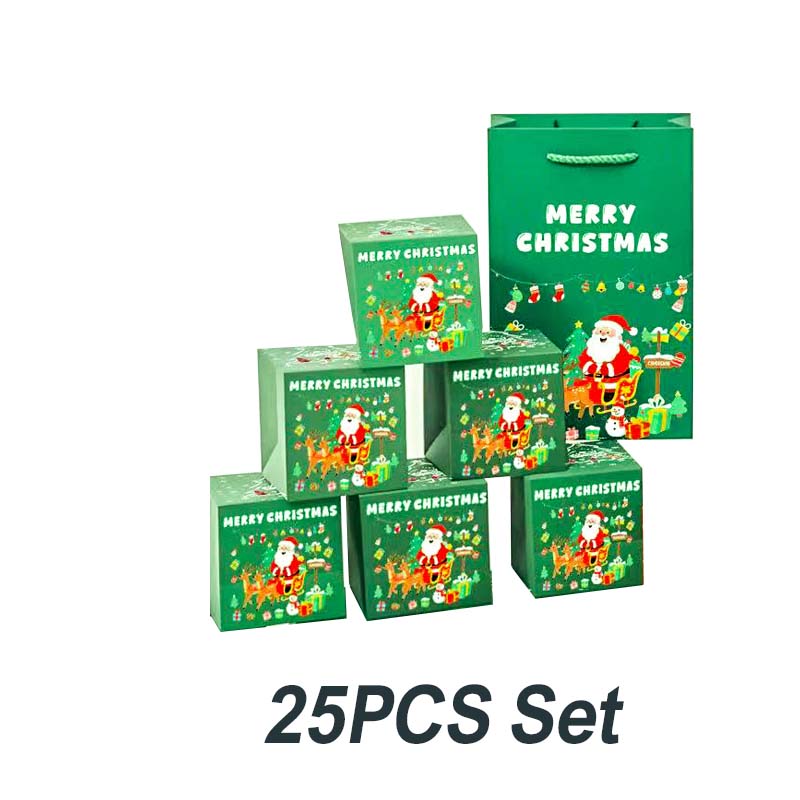 🎅 Egyedi összecsukható karácsonyi ajándékdoboz🎄✨