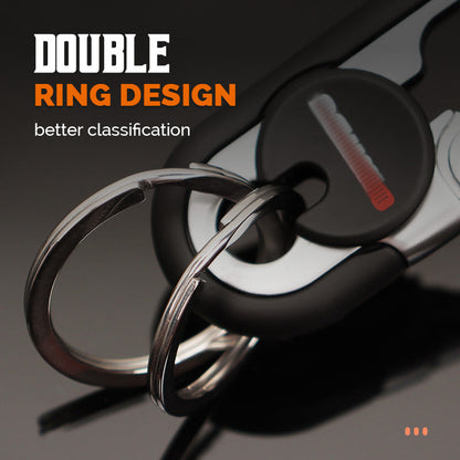 😎Fém autókulcstartó