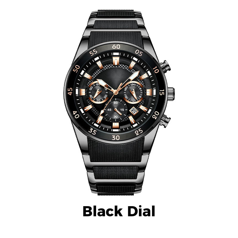 🎁 Férfi vízálló multifunkcionális kvarcóra⌚