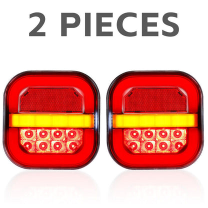 Egy pár nagy teherbírású LED-es hátsó lámpa