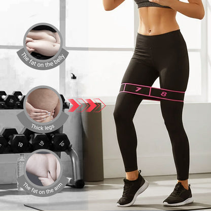 Fitness ellenállás szalag nyújtáshoz és jógához