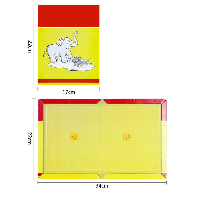 Extra nagy patkányragasztó csapdák