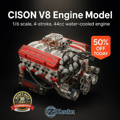CISON benzinüzemű V8 OHV önszerelődő motormodell