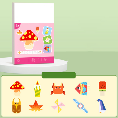 📚 Gyerek origami könyv — 30 origami minta!