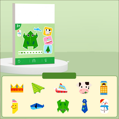 📚 Gyerek origami könyv — 30 origami minta!