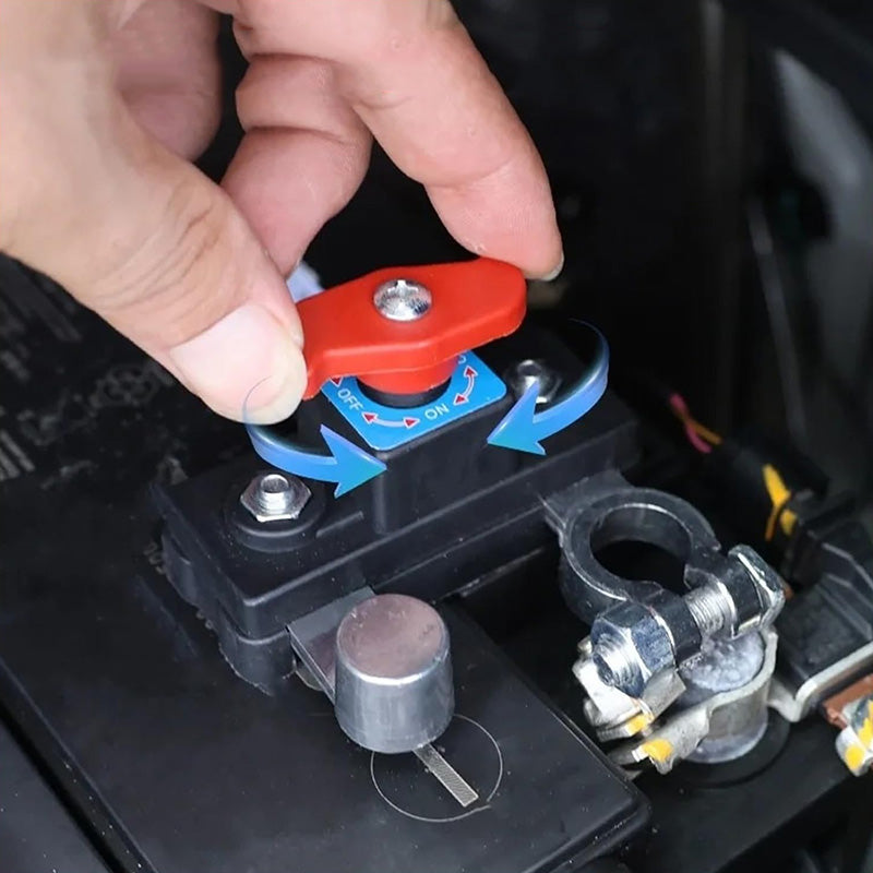 🔥 Autó akkumulátor leválasztó kapcsoló 🔋🚗