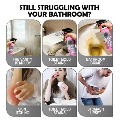 🛡️🦠 Többfelületes Fürdőszobai Tisztító Penész és Vízkő Ellen 🛁✨