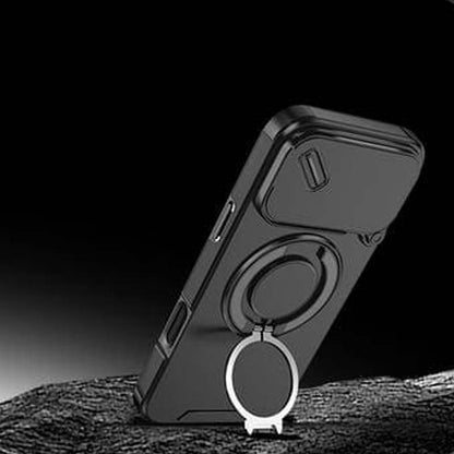 🔥Mágneses telefontok gyűrűs állvánnyal iPhone-hoz✨