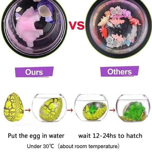 ✨ Kikelt és növekvő dinoszaurusz tojások - varázslatos húsvéti móka gyerekeknek 🐣🦖💫