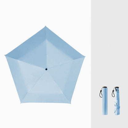 ☂️Rendkívül könnyű és kompakt esernyő mindenféle időjárási körülményhez🌧️🌞