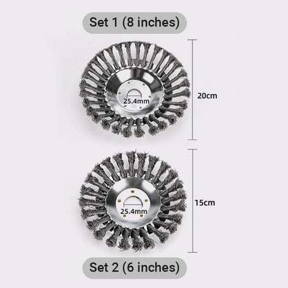 🔥Kopásálló fűnyíró vágófej-készlet