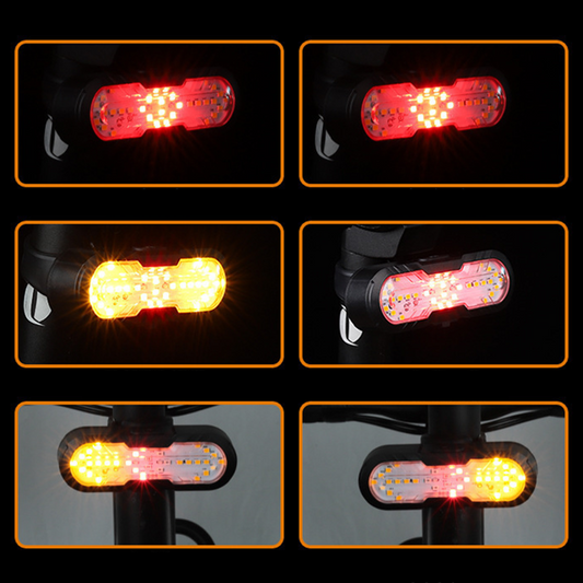 🚨Okos kerékpárlámpa vezeték nélküli távirányítóval🚲