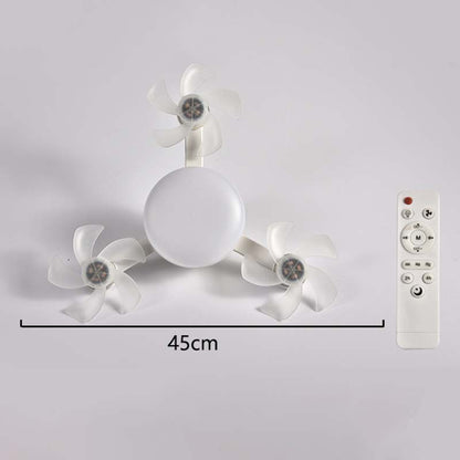 🌀 50% kedvezmény💥Mennyezeti ventilátor LED lámpával és távirányítóval