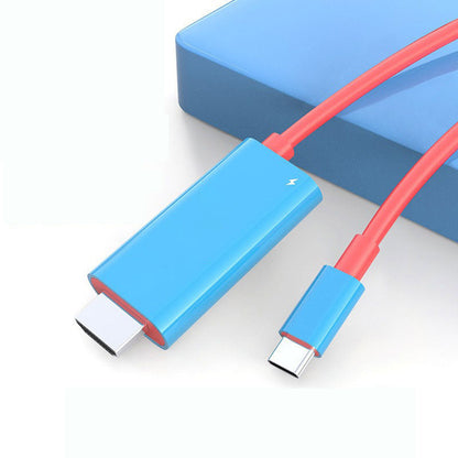 USB-C - HDMI töltőkábel