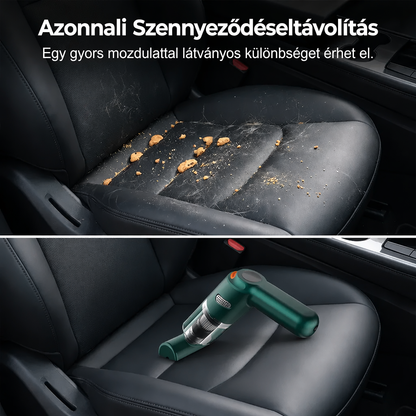 🚗✨ Nagy teljesítményű vezeték nélküli autós porszívó készlet 🛋️