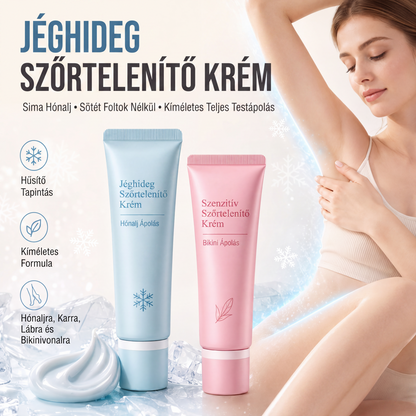 🧴🌸 Kíméletes szőrtelenítő krém – néhány perc alatt bársonyosan sima bőr!✨