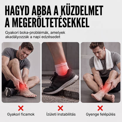 🏃 Rugalmas, állítható bokatámaszok