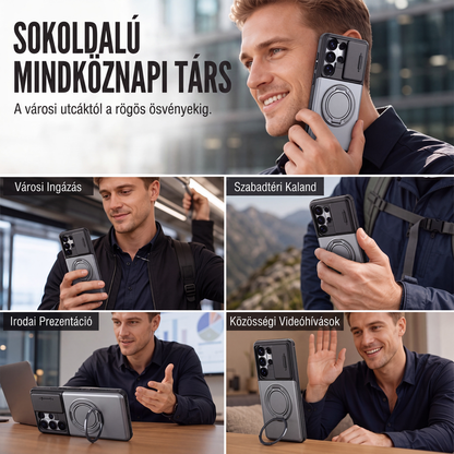 🛡️ Telefon tok kártyatartóval – Ütésálló, rejtett zseb, tökéletes védelem 📦